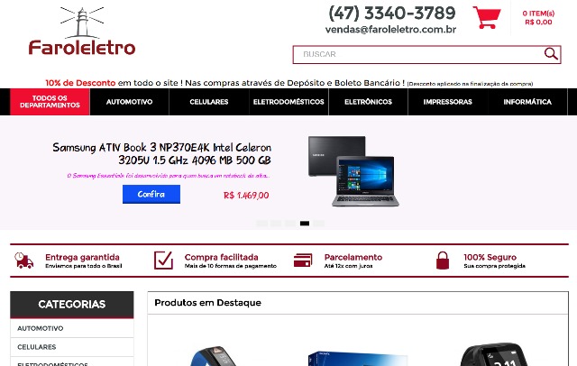 O site faroleletro é confiável e seguro para comprar ?