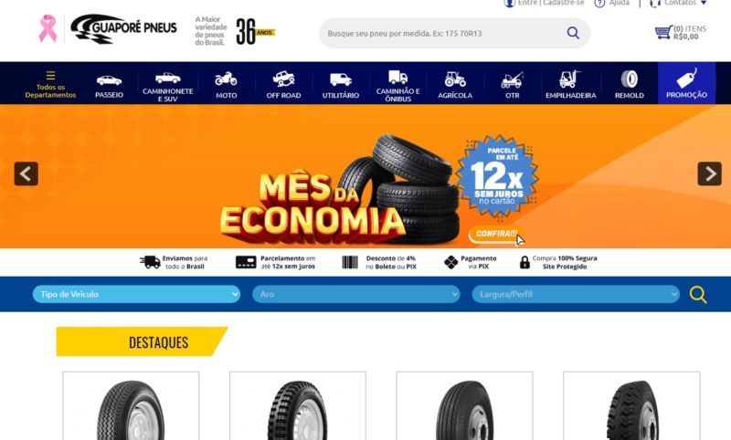 Guapore pneus é confiável? Analise (+Exemplos) - Confiável
