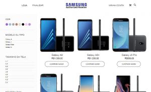 Shopping samsung é confiável - Confiável