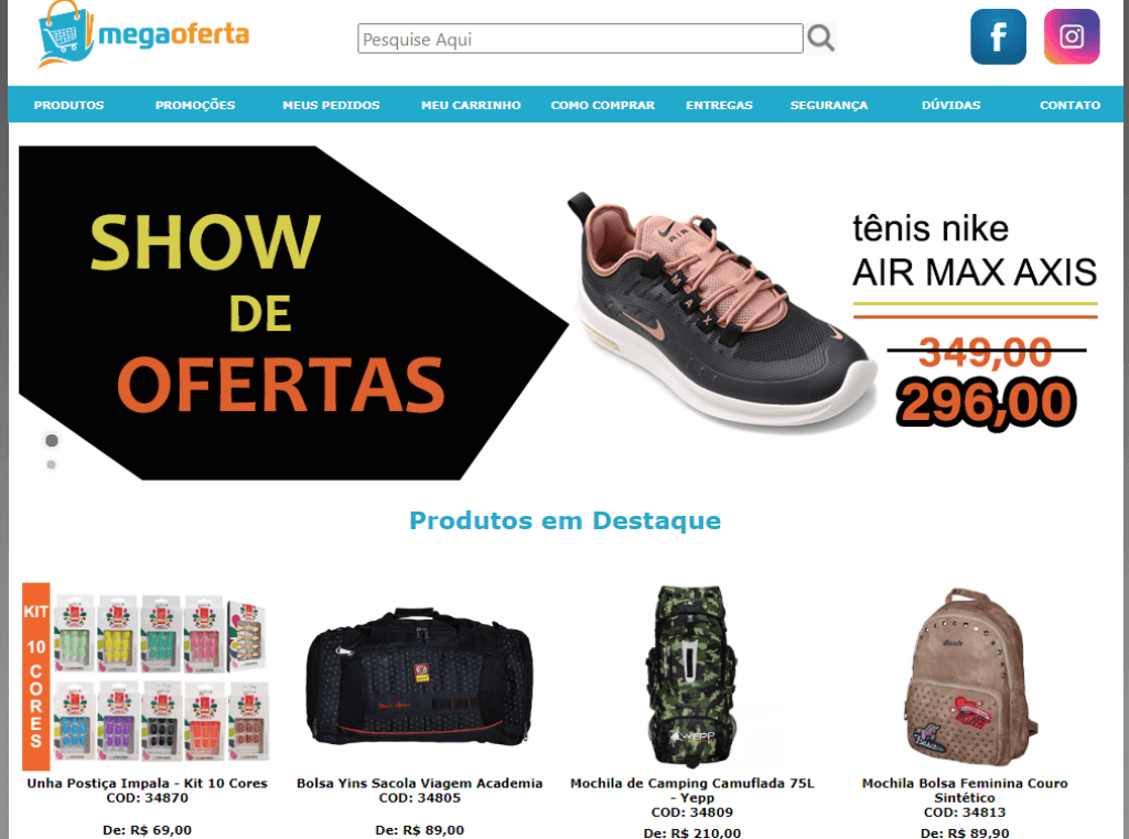 Mega Ofertas - Reclame Aqui