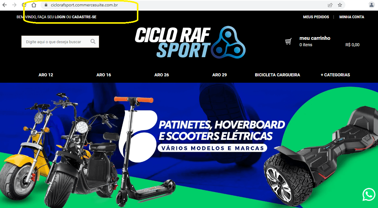 ciclorafsport.commercesuite.com.br