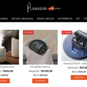 Loja planador shop é confiável? Voce ja comprou nessa loja!