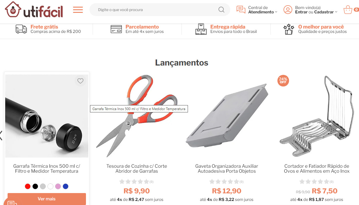 utilidades domesticas, utifacil casa