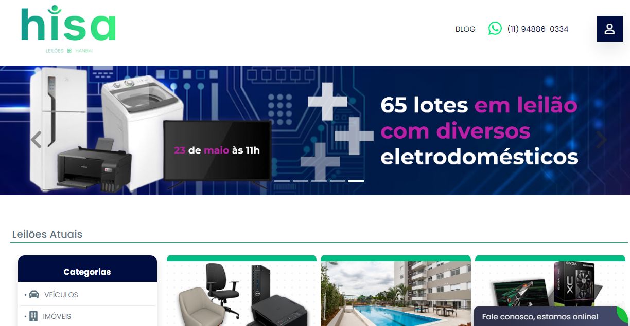 hisaleiloes.com.br
