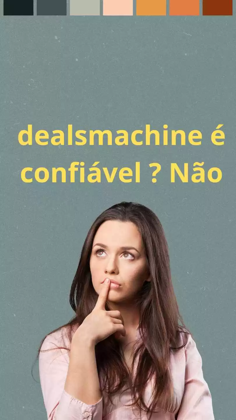 Para saber se dealsmachine é confiável, recomenda-se verificar os comentários de quem já comprou na loja, verificar se há informações sobre