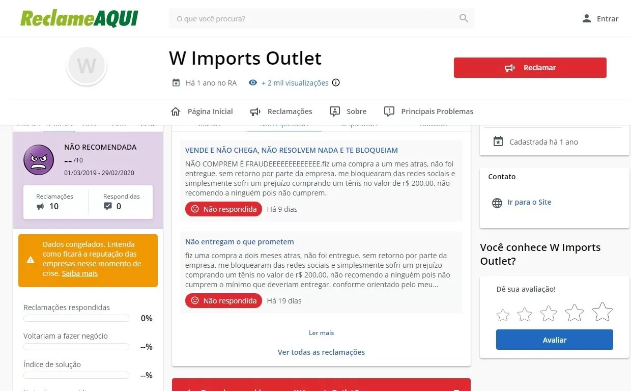 w-imports-outlet-reclame-aqui