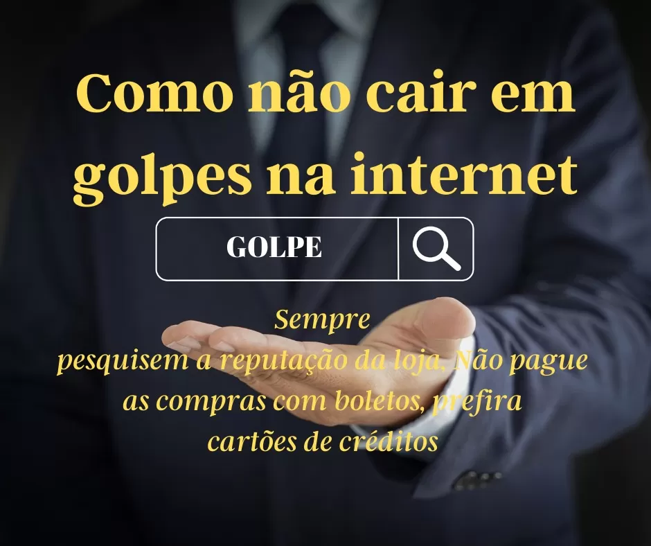 Como não cair em golpes na internet