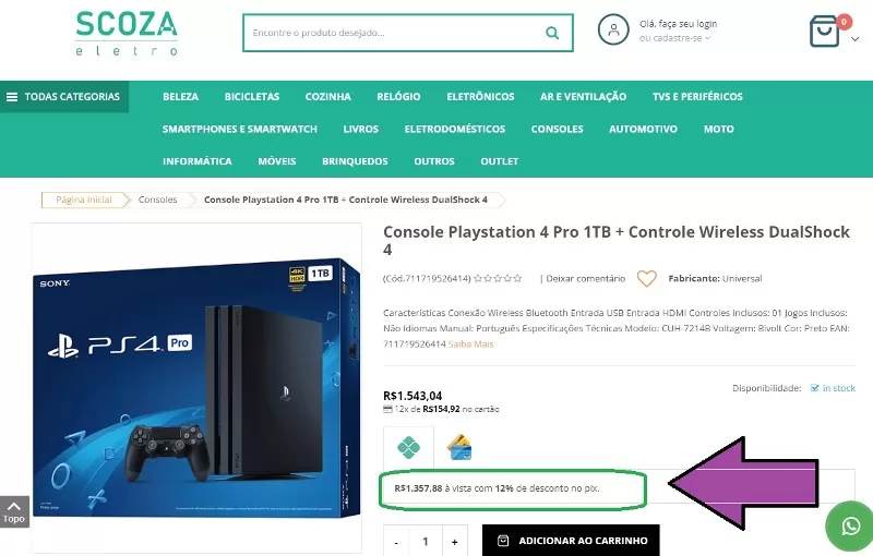 eletroscoza
