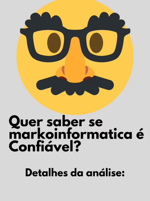 markoinformatica é Confiável? Sim