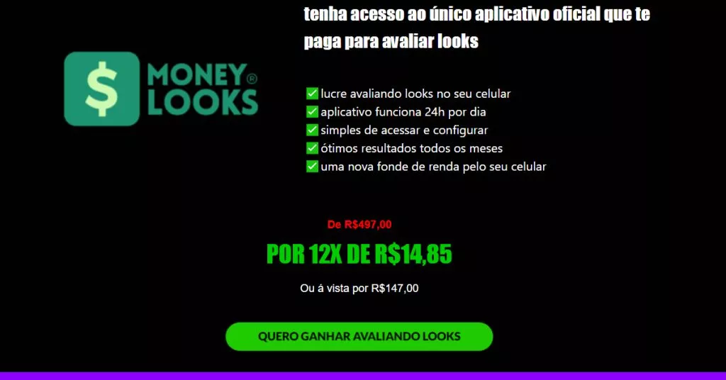 Money Looks vale a pena
